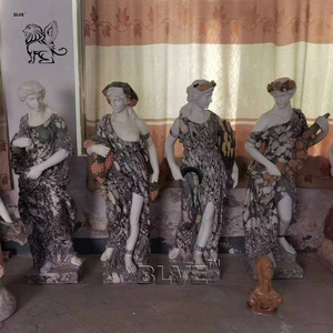<span class=keywords><strong>Statue</strong></span> in Marmo <span class=keywords><strong>di</strong></span> Divinità Greche, Sculture delle Quattro Stagioni per Giardino - Product Image 4