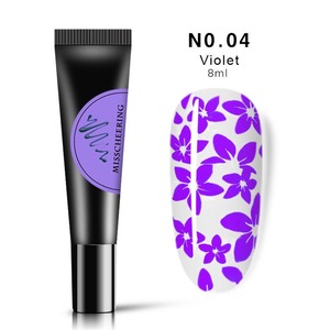 Nail Stamping Gel Polish Easy Use <b>Painting</b> Template Glue for Manicure Image Transfer Nail Art - Product Image 4
