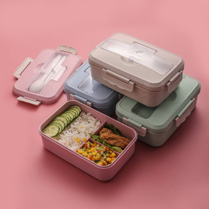 Fiambrera De alta calidad, <span class=keywords><strong>caja</strong></span> Bento calentable por microondas, <span class=keywords><strong>Caja</strong></span> De Almuerzo Con Porta Celular, <span class=keywords><strong>Caja</strong></span> De Almuerzo, comida - Product Image 1