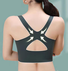 Sujetador deportivo OME personalizado <span class=keywords><strong>de</strong></span> fábrica <span class=keywords><strong>de</strong></span> alta calidad, Sujetador deportivo ajustable <span class=keywords><strong>de</strong></span> alta elasticidad para <span class=keywords><strong>yoga</strong></span> y gimnasio - Product Image 2