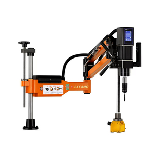 Machine de perçage et de <span class=keywords><strong>taraudage</strong></span> électrique CNC magnétique M6-M24-M30-M36 2-en-1 avec moteur servo et mandrins - Product Image 1
