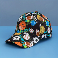 Gorra de Béisbol Infantil de PVC con Estampado de Dinosaurios y Animales, Estilo Casual y Moderno, con Cierre a Presión para Niños