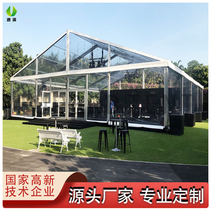 เต็นท์อะลูมิเนียมใส SpeedPai ทรงสี่เหลี่ยม ผ้าคลุม PVC สำหรับจัดแสดงกลางแจ้ง กันฝน ใช้ได้ทุกฤดู - Product Image 5