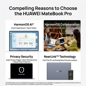 Nuevo Portátil Empresarial <span class=keywords><strong>HUAWEI</strong></span> <span class=keywords><strong>MateBook</strong></span> <span class=keywords><strong>Pro</strong></span> 2026 con Kirin X90 Plus, Rendimiento Excepcional de 40W, Ultraligero de 970 Gramos - Product Image 5