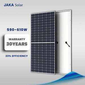 Panel Surya HJT BIPV Efisiensi Tinggi Pembangkit Listrik Tenaga Surya Solar Tiger Neo Tipe-N JAX585M-2 550W-700W 585W JAKA - Product Image 1