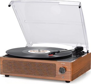 Mô Hình Mới Nhà Máy Bán Buôn Retro Máy Nghe Nhạc Kỷ Lục Nhà Di Động Máy Nghe Nhạc Loa Vinyl Máy Nghe Nhạc Kỷ Lục - Product Image 6