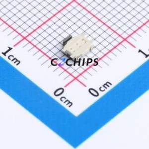 K2-1821SN-A4SW-06 Tactile Switch SMD Switch Single Pole Single Throw Rectangle Button 2.5N Horizontal Mount - Product Image 2
