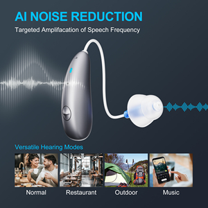 Jinghao OTC ứng dụng thông minh kiểm soát 4 channerls kỹ thuật số BTE ric Thiết bị trợ thính có thể sạc lại Bluetooth - Product Image 2