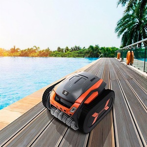 ZODIAC TRX7700 Nettoyeur de <span class=keywords><strong>piscine</strong></span> robotisé intelligent <span class=keywords><strong>programmable</strong></span> automatique, forte aspiration, fonction d'escalade des parois, batterie au lithium pour un nettoyage facile - Product Image 3