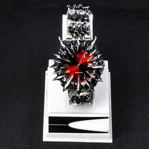 <span class=keywords><strong>Reloj</strong></span> de Acero Inoxidable Personalizado para Hombre, Estilo Industrial, Postapocalíptico, Resistente, <span class=keywords><strong>Correa</strong></span> de Metal, Accesorio Audaz - Product Image 4