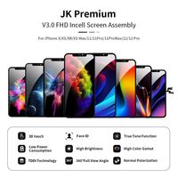 Perbaikan Layar Grosir untuk iPhone 17 JK Incell Screen Replacement FHD High Incell Ecran Layar LCD JK Asli untuk iPhone 17