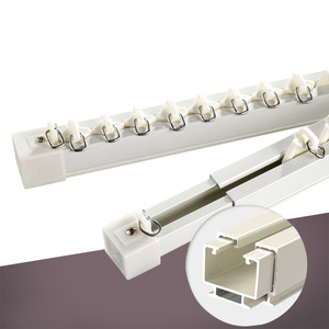 Phong Cách Mới Mở Rộng Linh Hoạt Kim Loại Nhôm <span class=keywords><strong>Curtain</strong></span> <span class=keywords><strong>Rail</strong></span> Với Mở Rộng <span class=keywords><strong>Curtain</strong></span> Track - Product Image 2