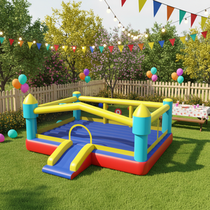 Château gonflable extérieur pour enfants, vente en gros, certifié CE, EN71, EN14960, idéal pour les fêtes - Product Image 1