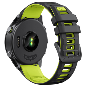 Bracelets de montre universels de 22 mm pour <span class=keywords><strong>Garmin</strong></span> Venu 3 Forerunner 265 255 pour Samsung Galaxy Watch 3 <span class=keywords><strong>S2</strong></span> Bracelet de montre sport en silicone - Product Image 3