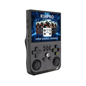 R36Pro Console de jeu portable rétro portable Écran IPS de 3.5 pouces Système Linux de jeu intégré de 128 Go - Product Image 6