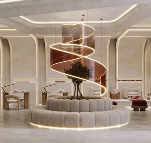 ออกแบบตกแต่งภายในร้านเสริมสวย 3 มิติ พร้อมชุดเฟอร์นิเจอร์ร้านเสริมสวยครบชุด  โซลูชั่นตกแต่งร้านเสริมสวยแบบครบวงจร - Product Image 3