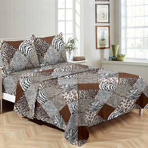 Ensemble de literie en microfibre Mejoroom 3 pièces, drap plat moderne et taie d'oreiller, toucher doux, certifié OEKO-TEX, 1800TC, rembourrage en polyester - Product Image 3