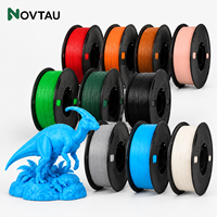 Filament FDM Novtau PETG pour imprimante 3D de bureau, bobine de 1 kg, 1,75 mm, et matériau d'impression plastique pour modèles créatifs