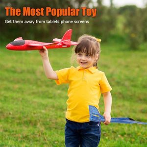 48cm Airplane Toys Kids EPP Hang Glider 3D Hand Throwing Air Flying Toy <b>Model</b> <b>Foam</b> Plane - Product Image 5