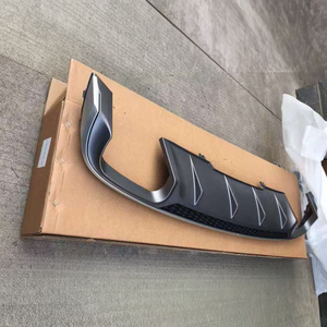 Difusor Trasero Negro Brillante con Salidas de Escape para Audi <span class=keywords><strong>A4</strong></span> B9 2017-2019 Facelift, Estilo RS4 de Alta Calidad, Línea S/NON-S - Product Image 3