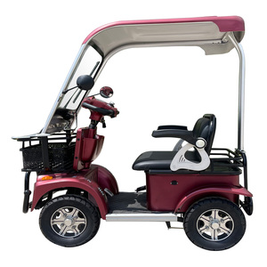 Mini-buggy électrique léger S1-3 pour adultes, <span class=keywords><strong>2</strong></span> places, 60V 20/32AH, avec porte-bagages et frein électrique en option, idéal pour le stationnement - Product Image 6
