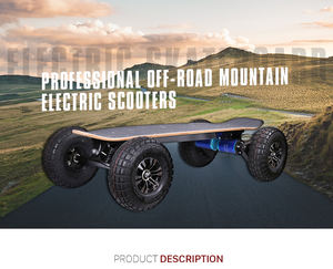 Planche à roulettes électrique haute puissance 4000W, double moteur télécommandé transport à l'école/voyage - Product Image 5