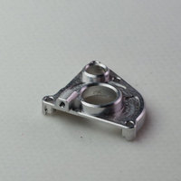 Usinage CNC sur mesure pour support en alliage d'aluminium usiné avec trous de fixation pour équipement industriel