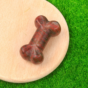 Precio de Fábrica, Cristal Natural de 34 mm, Ágata, Cuarzo Rosa, Hueso Pulido Tallado, Mini Adorno, Material para Joyería DIY - Product Image 6