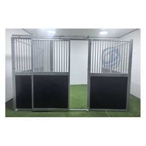 Outdoor Beliebte vorgefertigte Pferdes tall Box Verzinkter pulver beschichteter Stahlrahmen Klassischer europäischer Pferdes tall Het Paard - Product Image 5