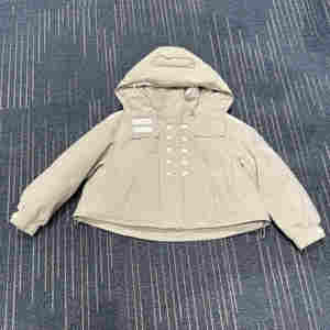 Chaqueta de Plumón con Capucha Desmontable Gris con Logotipo Personalizado, Chaqueta Abrigada de Invierno para Hombre - Product Image 1