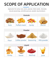 Machine d'emballage automatique de snacks avec peseuse multi-têtes pour la solution d'emballage de chips, de pop-corn, de biscuits et de bonbons