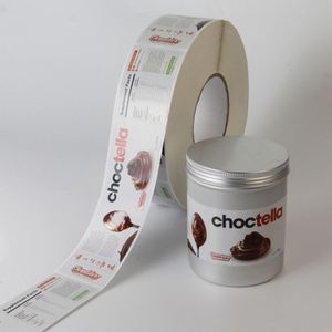 Fabricant professionnel d'autocollants de marque alimentaire de haute qualité, résistants à l'eau et aux UV, avec logo personnalisé, différentes tailles, pour boîtes à pizza, étiquettes pour café. - Product Image 4