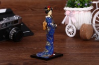 Figurine geisha japonaise en résine personnalisée, statue Geisha, poupées