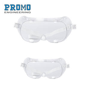 Lunettes de sécurité pour enfants enfants lentille transparente anti-buée en plastique lunettes de protection sans monture clair avec bande - Product Image 2