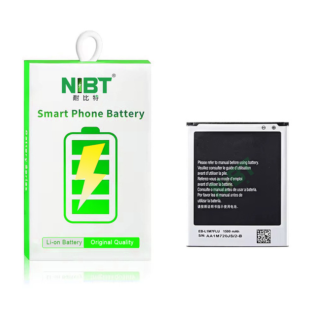 NIBT Wholesale EB-F1M7FLU 1500mAh Lithium Mobile Phone Battery for samsung S3 Mini (F1M7)/I8190