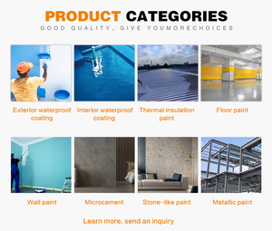 Revêtement liquide acrylique haute performance et durable, imperméable, pour sols, murs et réparation des fuites de dalles intérieures, certifié CE - Product Image 4