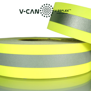 <span class=keywords><strong>Cinta</strong></span> <span class=keywords><strong>Reflectante</strong></span> FR para Ropa, Tela Ignífuga, Equivalente a <span class=keywords><strong>3M</strong></span> 9587, <span class=keywords><strong>Cinta</strong></span> <span class=keywords><strong>Reflectante</strong></span> para Tela - Product Image 2