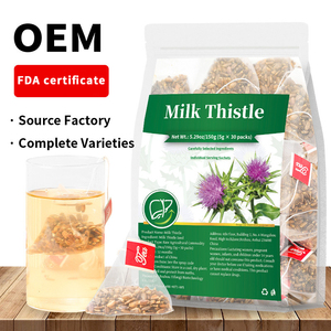 Thé Herbal Naturel Doux, Thé Naturel au Chardon-Marie Favorisant la Santé Hépatique, Atténue les Dommages Causés par l'<span class=keywords><strong>Alcool</strong></span>, OEM Accepté - Product Image 5