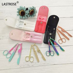 Wholesale <b>Makeup</b> <b>Tools</b> Stainless Steel Beauty Scissors, Costom Eyebrow Trimmer Cutting Eyelash Scissor Private Label Tweezers - Product Image 4