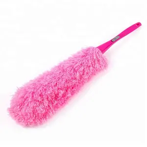 Customized Fashion Design Long Colored Feather Microfiber Hand Duster