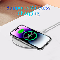 Haute qualité Transparent TPU clair dur acrylique protecteur d'écran étui de téléphone pour iPhone 16 Pro MAX 15 Plus étuis de téléphone portable