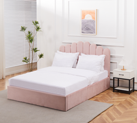 Mobilier de chambre contemporain design luxe king queen size moderne garçon fille multifonction avec rangement lit simple