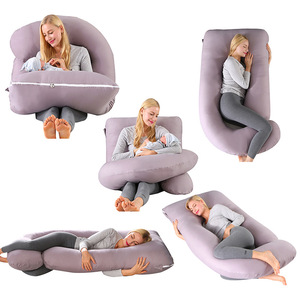 EW-<span class=keywords><strong>almohada</strong></span> <span class=keywords><strong>de</strong></span> algodón multifuncional para mujer embarazada, cojín <span class=keywords><strong>de</strong></span> <span class=keywords><strong>maternidad</strong></span> para todo el cuerpo - Product Image 1
