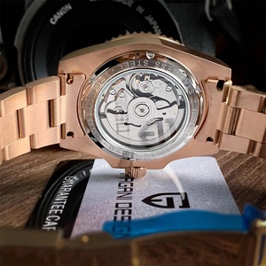 Montre mécanique pour homme PAGANI DESIGN PD-1651 V3 2024, lunette en céramique à 120 clics, étanche 10 bars, mouvement NH35, montre automatique 10 bars - Product Image 5