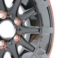 Jantes forgées personnalisées en fibre de carbone, design carbone, 17 18 19 20 21 22 23 24 pouces, 5*112 57.1 pour Mercedes Benz AMG GLE GLS