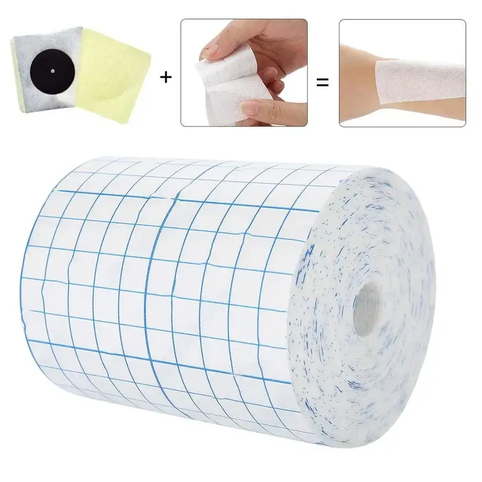 Lembut baik lengket 2.5/5/10/20/30 cm/ x 5/10 m penutup perawatan luka kain bedah medis Non Woven Dressing Roll