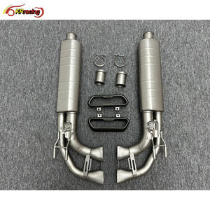 Комплект выхлопных газов с 304 выхлопными газами из нержавеющей стали для Mercedes G Class W464 G63, комплект кузова AMG G500 - Product Image 5