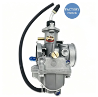 Nouveau starter à câble à distance en aluminium PZ17G-1 de 17 mm pour moteur horizontal 4 temps 100cc-110cc de moto tout-terrain et VTT