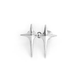 Boucle de serrage métallique détachable Cross Star pour la taille, sans perçage, sans couture, ajustable, outil de réglage de la taille - Product Image 5