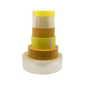 맞춤형 크기 및 색상 72mm 3인치 투명 초강력 접착 포장 테이프 100 200미터 길이 40미크론 - Product Image 3